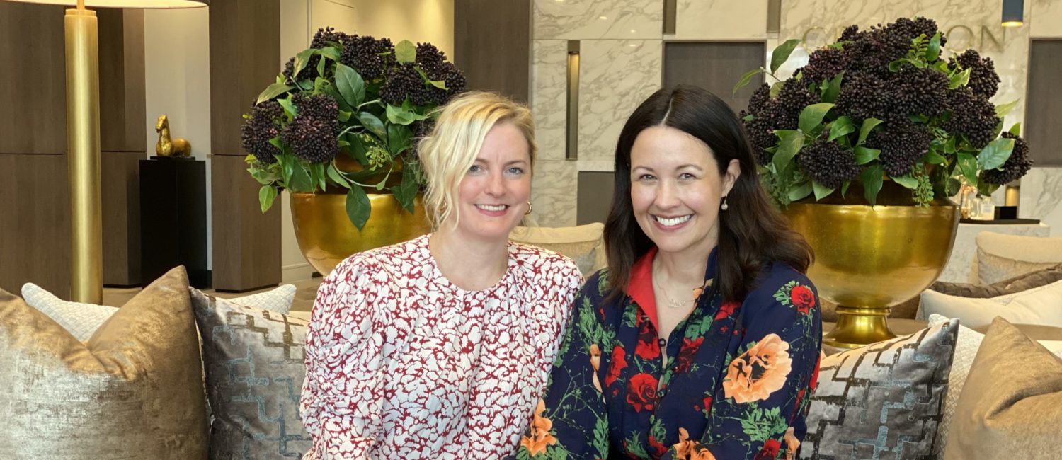 Glamhive founder Stephanie Sprangers, Curate Capital founder Carrie Col