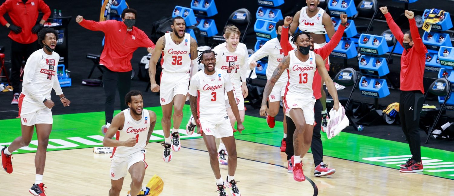 DeJon Jarreau UH Rutgers celebration NCAA Men’s Basketball Tournament – Second Round