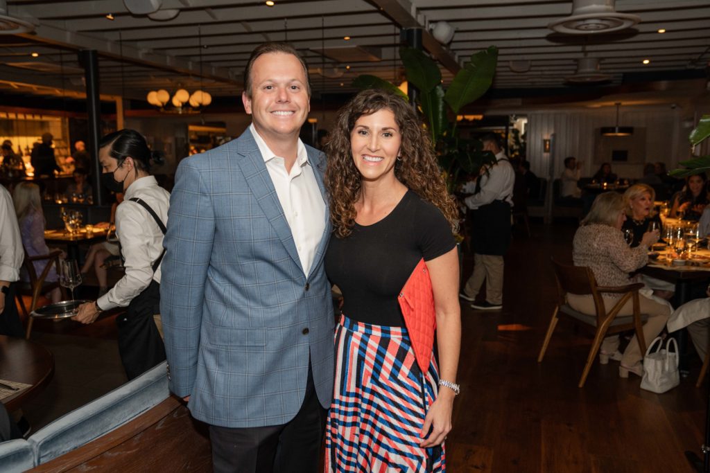 Jason & Cassie Greenway at Bludorn (Photo by Michael Anthony)