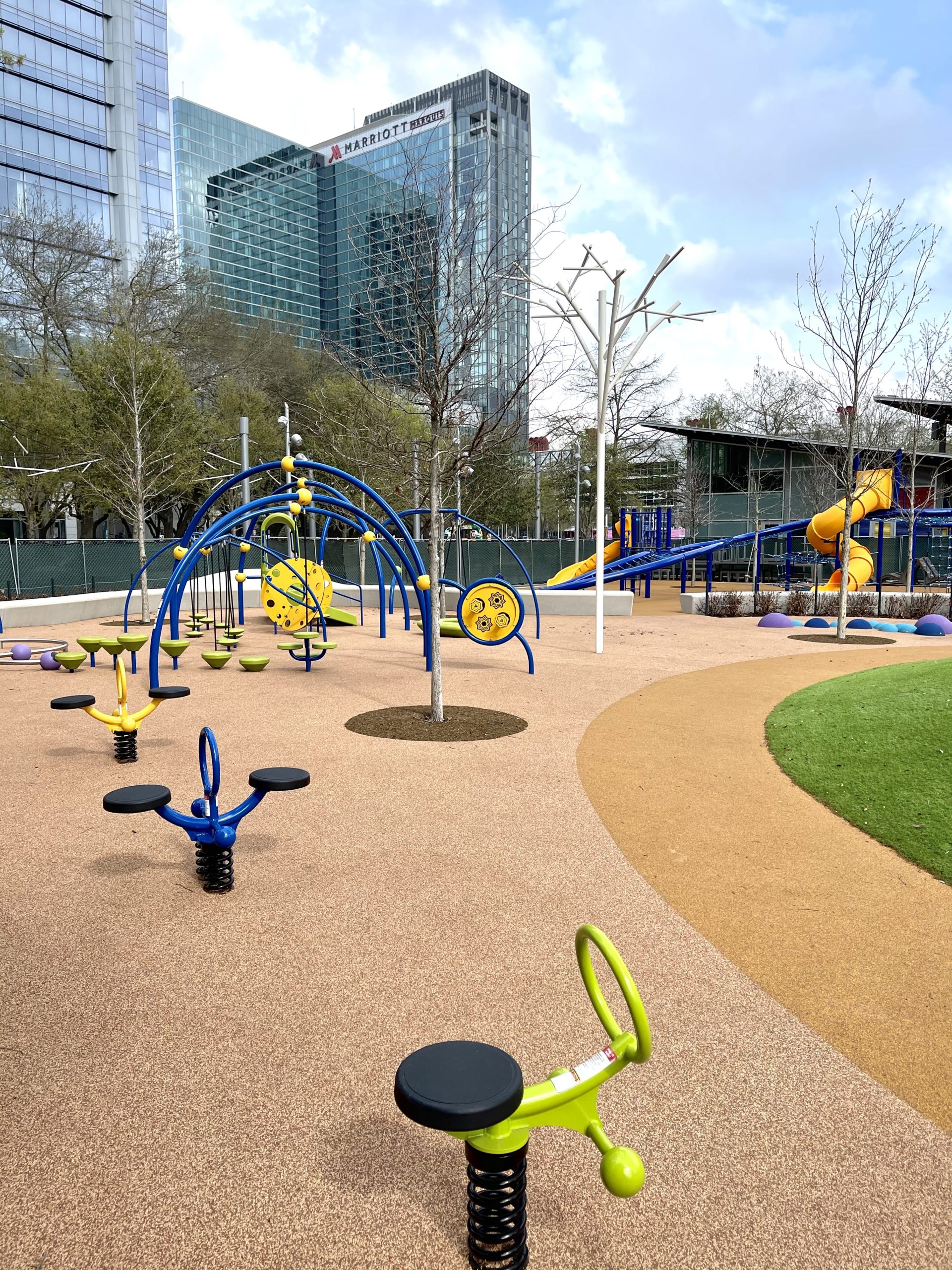 Discovery Green's New 2.3 Million Playground Opens — the Kids' Fun is