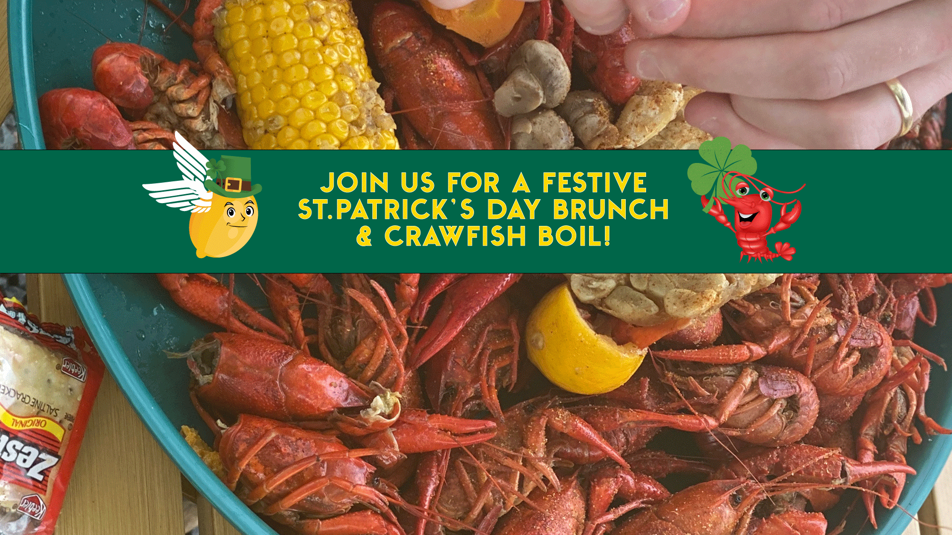 crawfish st patricks day