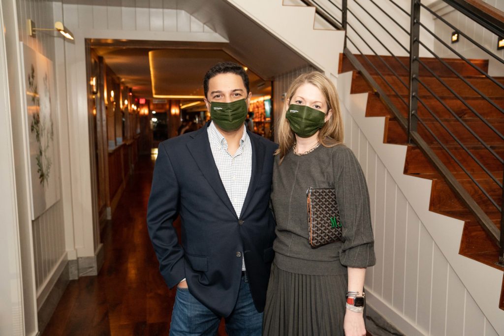 Michael Contant, Melanie Oatman at Bludorn (Photo by Michael Anthony)