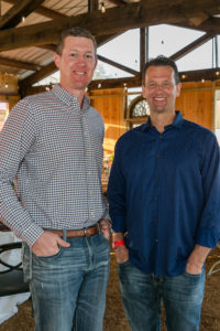 Matt Wellmann, Lance Warmke at the Butcher’s Ball held at The Halles in Round Top (Photo by Emily Jaschke)
