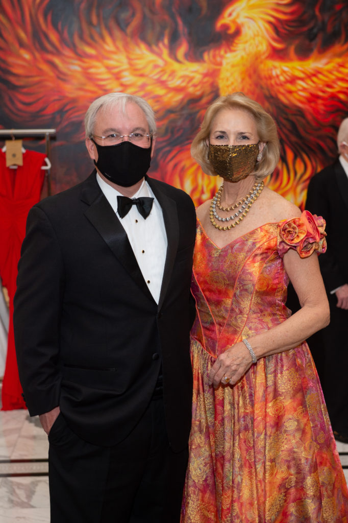 Quinn Hebert & Fran Fawcett-Peterson at the Houston Symphony Ball (Photo by Wilson Parish)