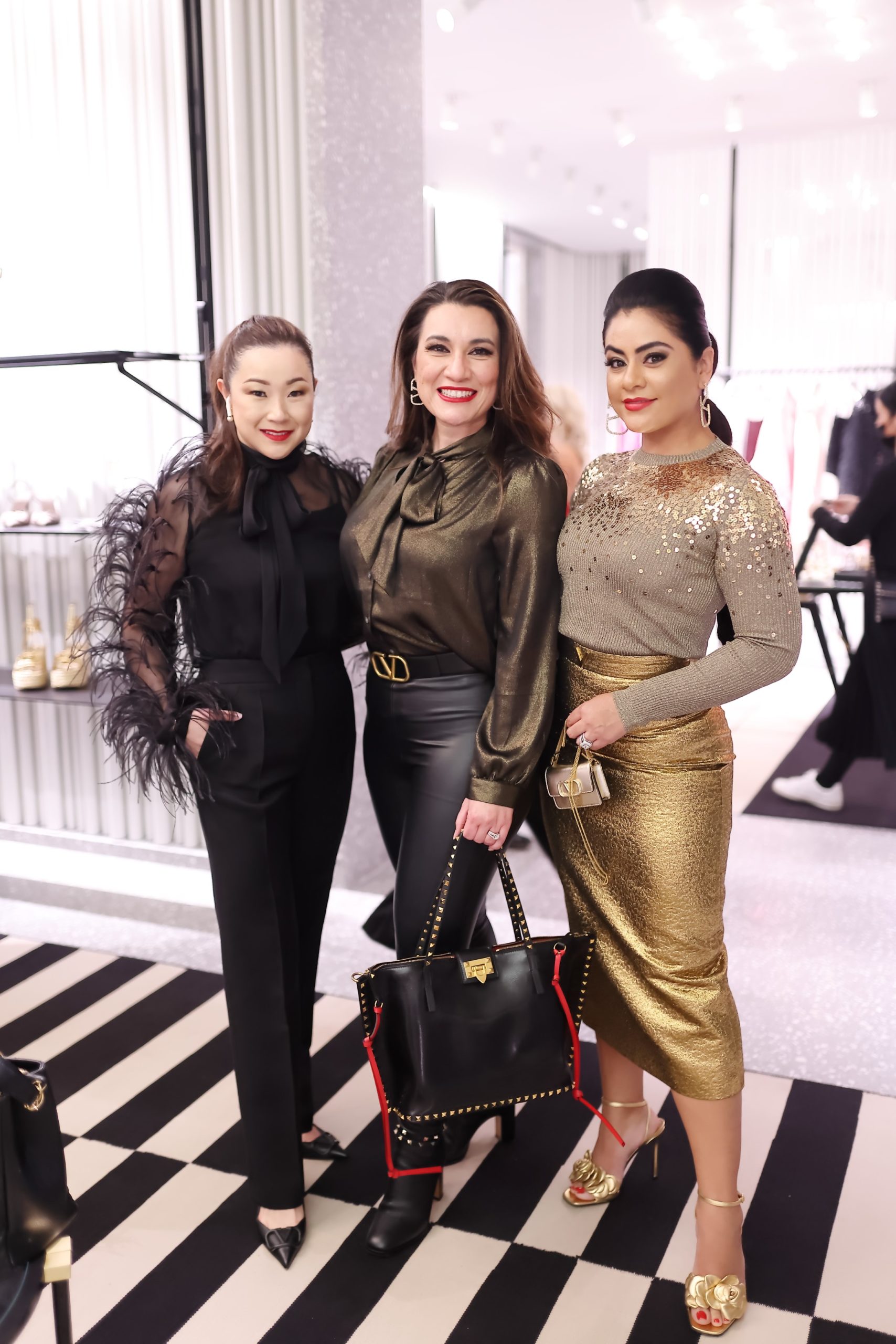 SHARON TORRES, ISELA GARCIA AND ELIA GABBANELLI (Photo by Quy Tran)