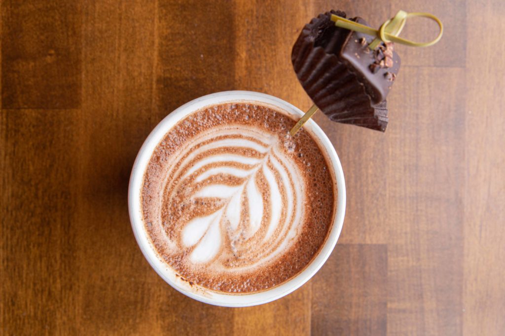 Don't miss the Vosges Chocolate Truffle Mocha at Fairgrounds. (Courtesy)