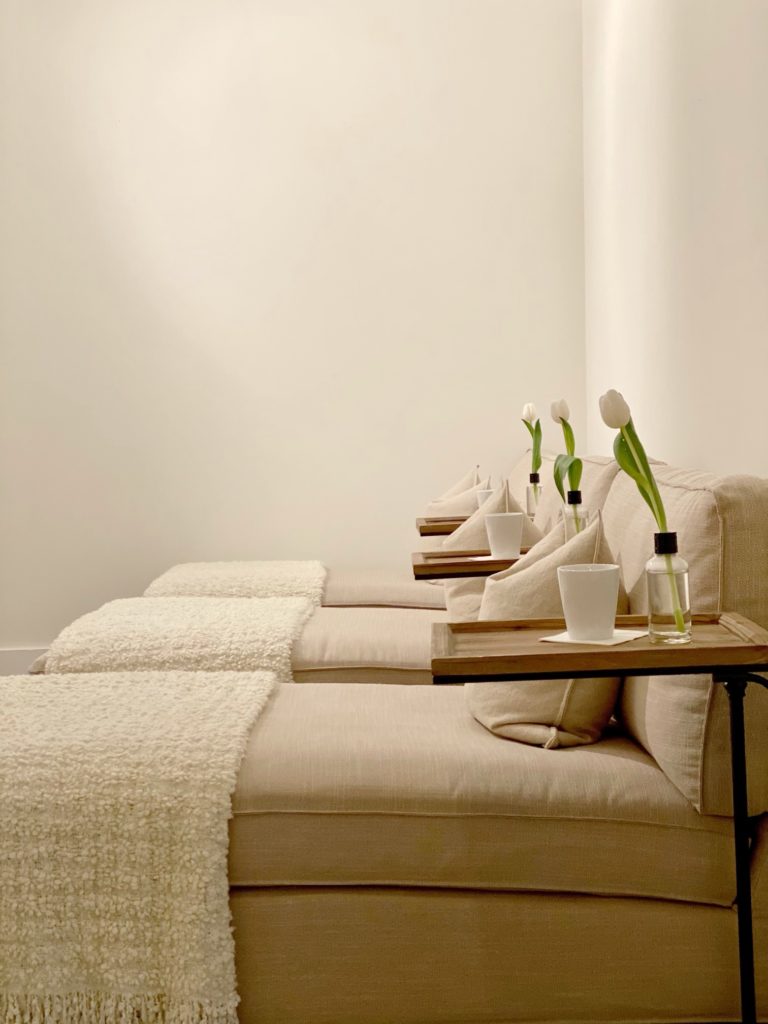 The quiet room at Estilo Salon & Spa