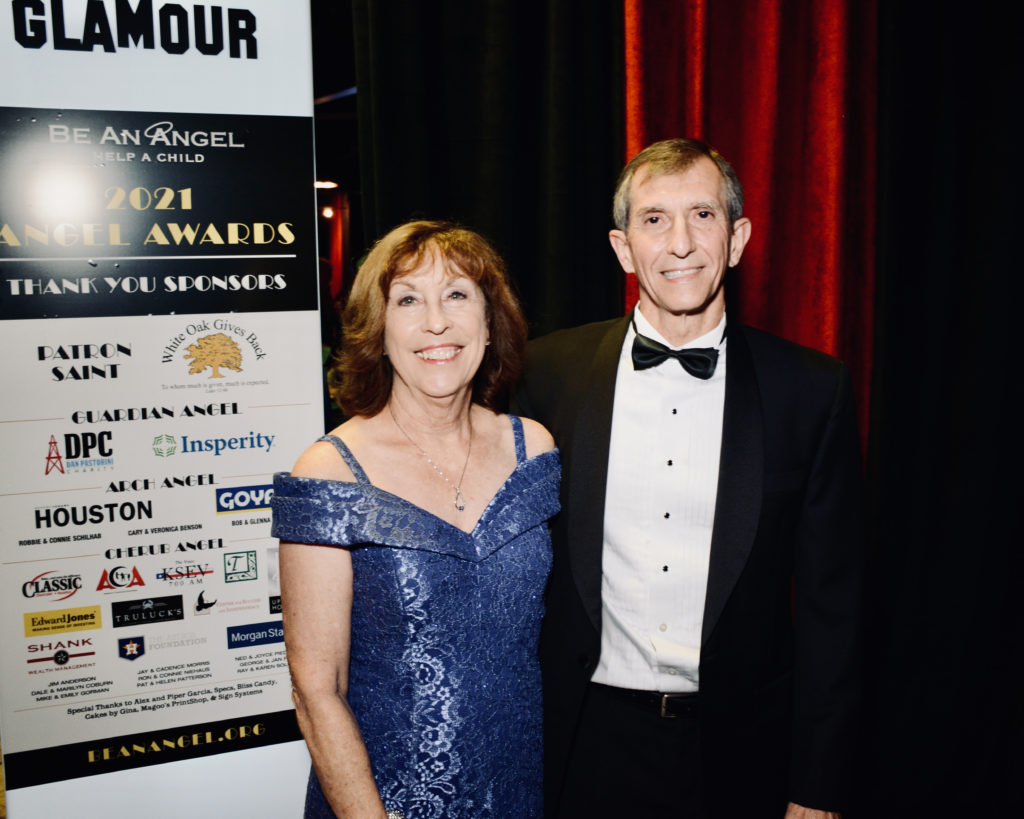 Catherine and Larry Vollmer at the Be An Angel Gala held at Bayou City Event Center (Photo by Chris Dishman)