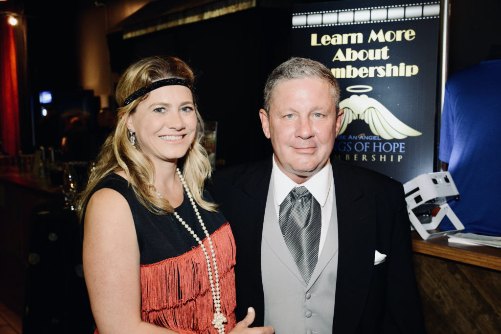 Mary Crowe, Steve Schmidt at the Be An Angel Gala held at Bayou City Center (Photo by Chris Dishman)