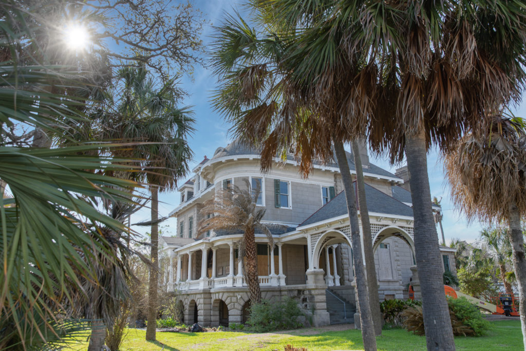 On the Galveston Historic Homes Tour, the League-Kempner House, built in 1893, is undergoing extensive renovation after years of neglect. (Photo by Koby Brown Photography)