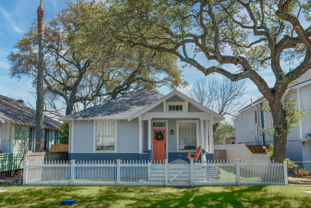 The Ronald and Annie Caskie House, built in 1916, is on the Galveston Historic Homes Tour. (Photo by Koby Brown Photography)