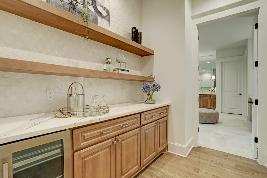 Enjoy coffee and cocktails in the master.