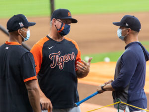 Houston Astros welcomed former Astros skipper A.J. Hinch, now managing the Detroit Tigers to Minute Maid Park