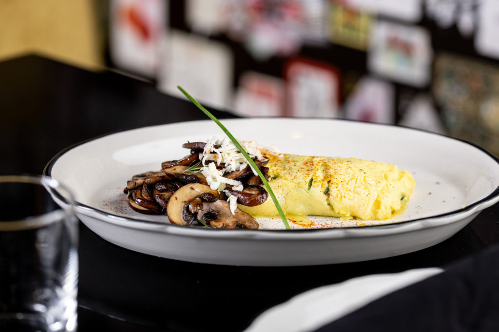 Âme will have weekend brunch with dishes like a French omelet. (Photo by Kathy Tran)