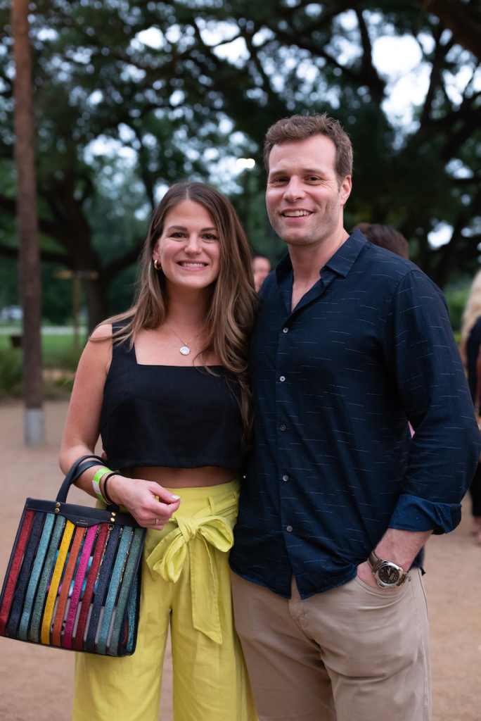 Kendra Lynch, Brandon Cook at the Urban Wild Glow in the Glades fundraiser (Photo by Daniel Ortiz)