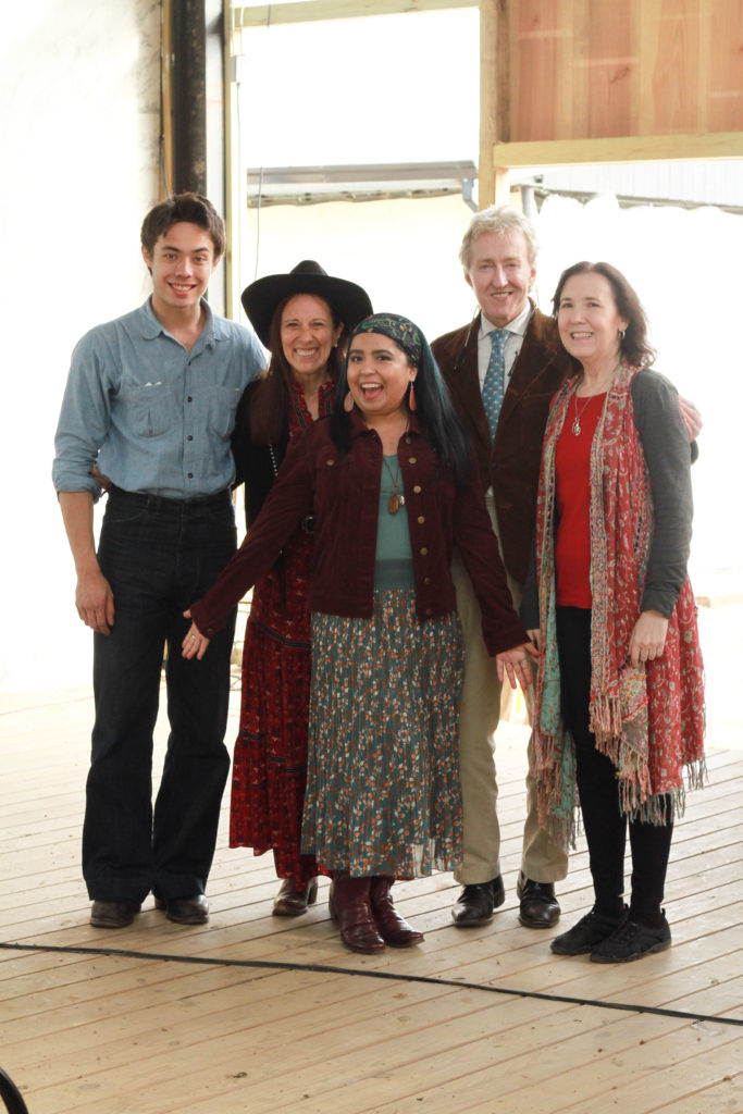 Brandon Keno, Catherine D. Anspon, Crystal Glasgow, Leigh Keno, Sharon Taylor (Photo by Chris P. Bachman)