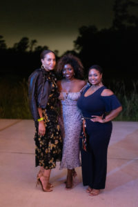 Danielle O’Bannon, Zoe Cadore, Iman Garrett-Price; Image by Daniel Otiz, Courtesy of Memorial Park Conservancy (Photo by Daniel Ortiz)