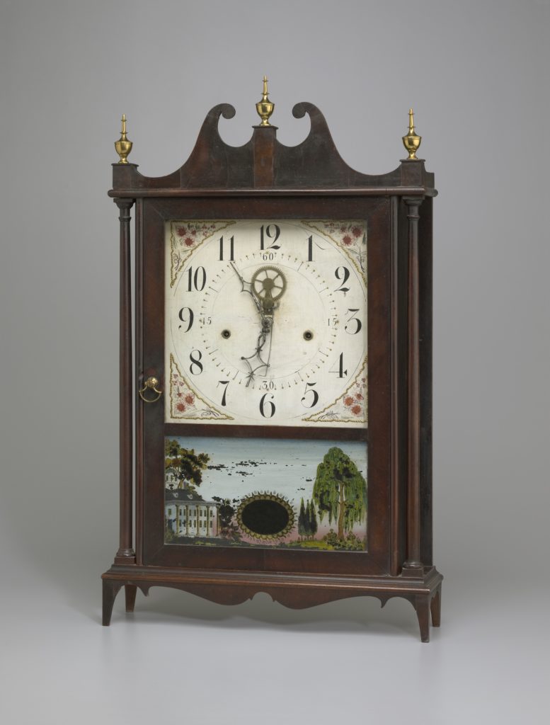  Eli Terry's "Shelf Clock," at Yale University Art Gallery