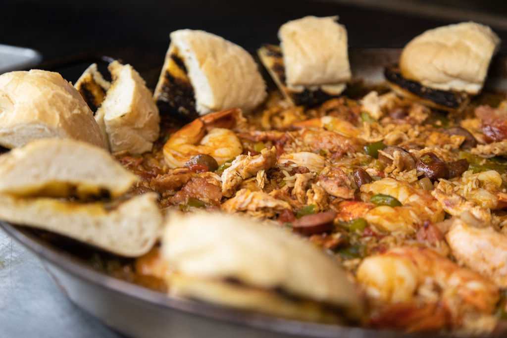 The specialties from Woodshed Smokehouse are on the offerings now that it has reopened at Levy Park. (Photo by Leah Wilson)