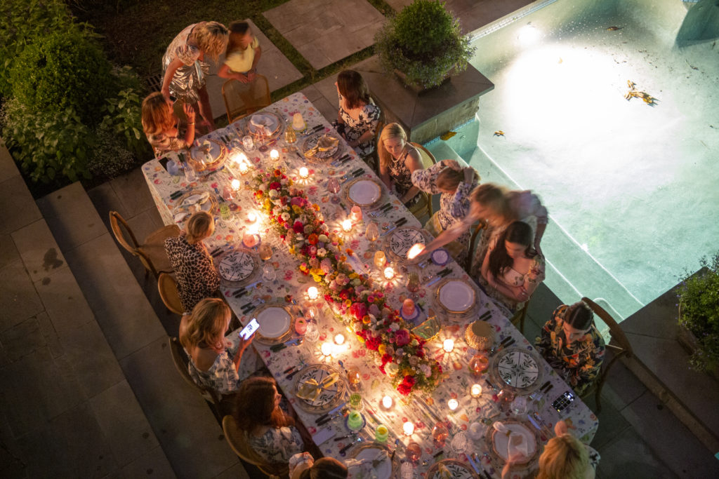 The candlelight dinner hosted by The Avenue's Lyndsey Zorich in honor of Cara Cara (Photo by Jenny Antill Clifton)