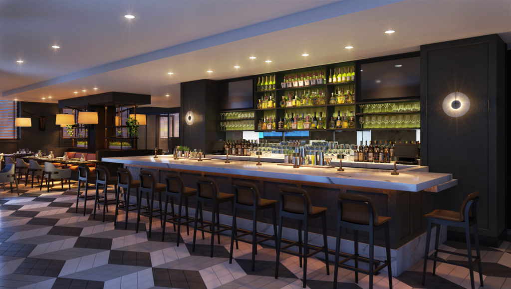 Kimpton – Refinery 714 Bar inside the new Harper Hotel