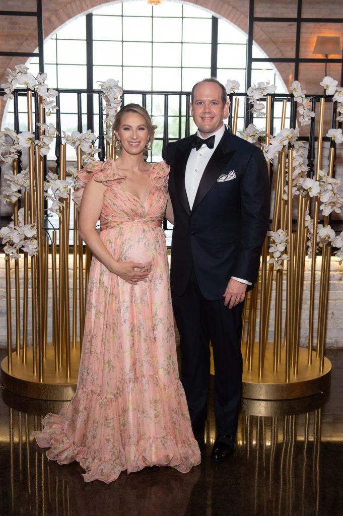 Drs. Rachel & Warren Ellsworth at the Houston Symphony Wine Dinner at The Astorian (Photo by Wilson Parrish)