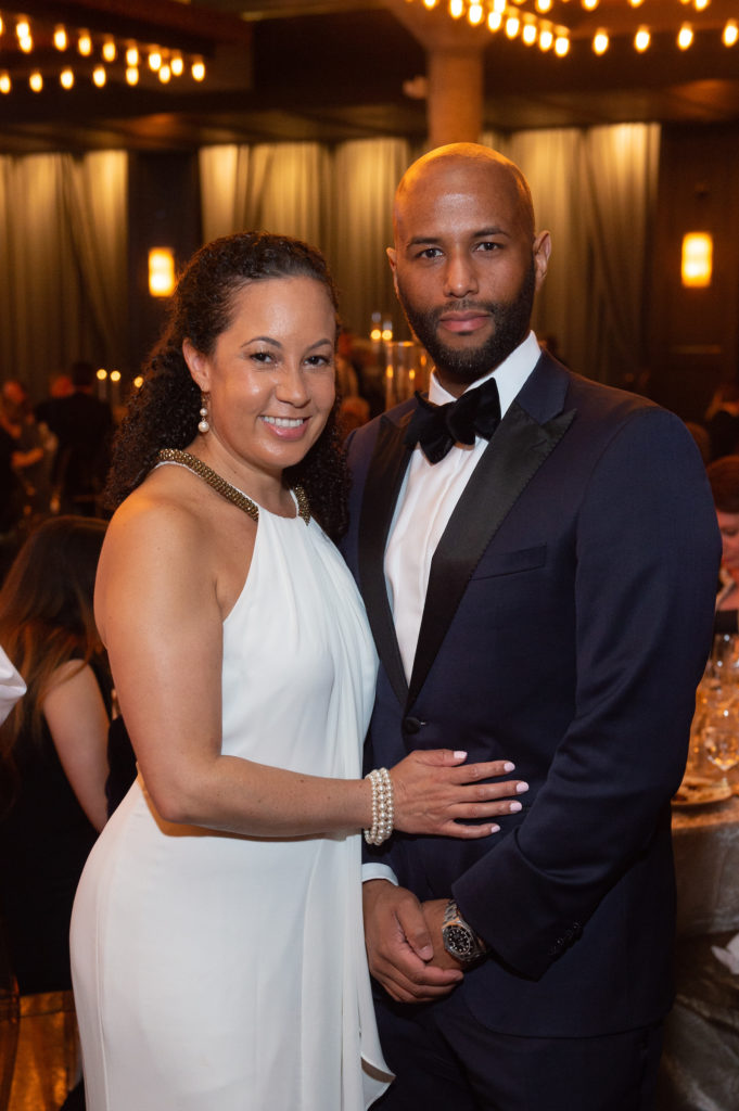 Gia Jenner, Sean Jamieson at the Houston Symphony Wine Dinner & Collector's Auction (Photo by Wilson Parrish)
