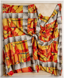 American artist David Alekhuogie, who lives and works in Los Angeles, uses a multi-disciplinary practice to investigate themes of identity, memory, technology, media, and power that expand the definition of photography. Shown: “Untitled.”