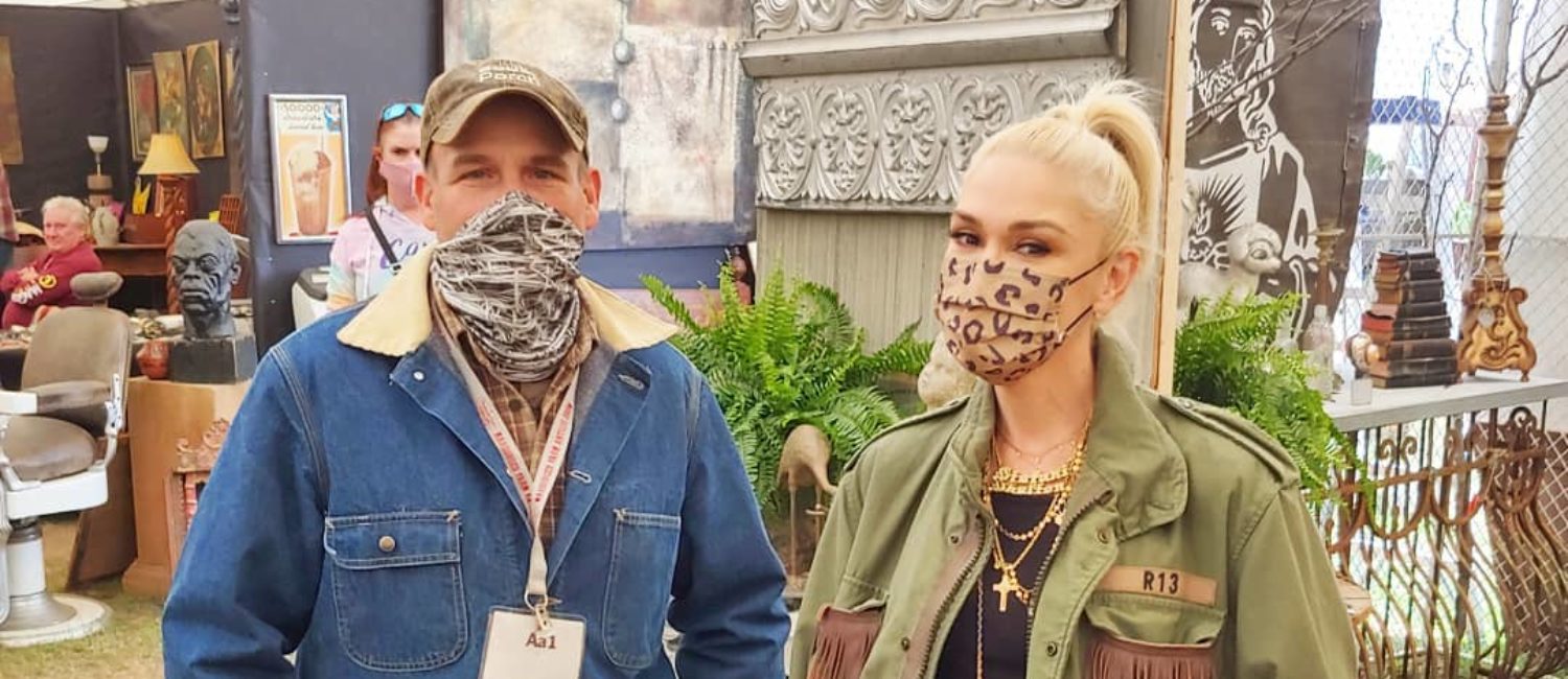 South Porch Antiques at Marburger Farm Gwen Stefani Blake Shelton