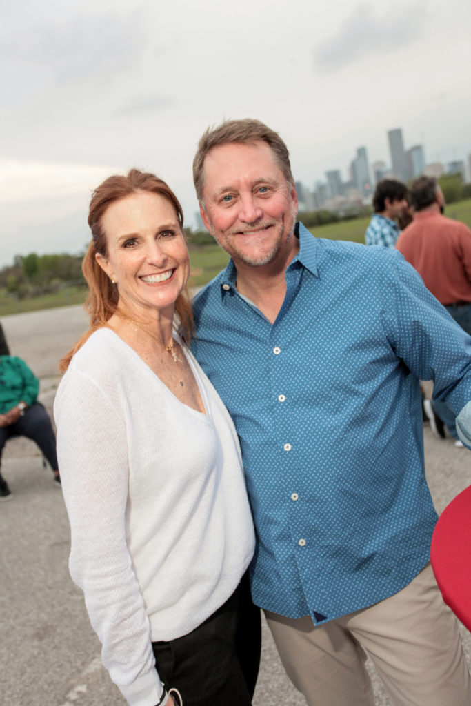 Tammy & Don Kidd attend the Kinder HSPVA fundraiser at Moonstruck Drive-In Cinema. (Photo by Katy Anderson )