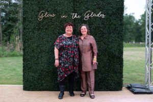 Tina Sabuco and Shellye Arnold; Image by Daniel Ortiz, Courtesy of Memorial Park Conservancy (Photo by Daniel Ortiz)