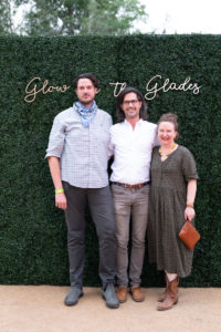 Tony Aucoin, George Johnston, Anne Vance; Image by Daniel Ortiz, Courtesy of Memorial Park Conservancy (Photo by Daniel Ortiz)