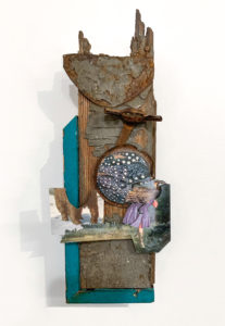Vince Jones’ “Cuckoo Clock,” 2021, at Liliana Bloch Gallery