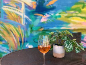 WineHaus is back. Ready for rose on the patio. (Photo by Monica Wright)