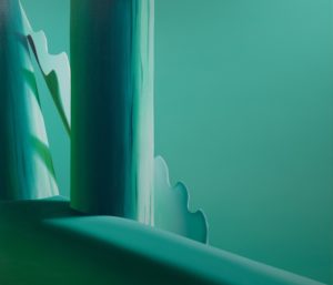 Anna Membrino’s “Drumlin,” 2021, at Erin Cluley Gallery