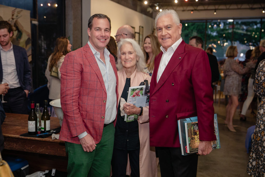 Christopher Spitzmiller, Olive Hershey Spitzmiller, Sir Mark Haukohl (Photo by Johnny Than )