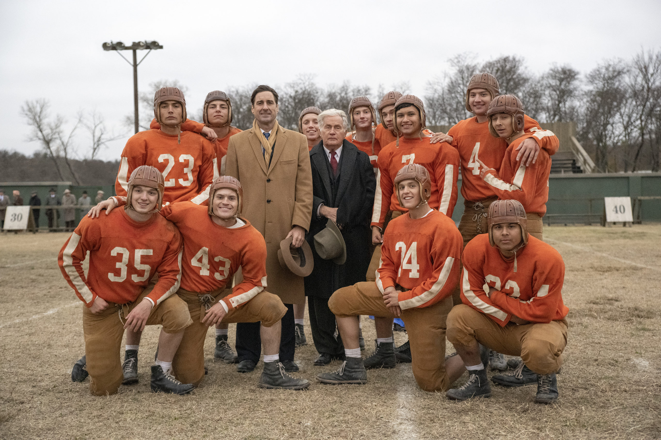 Luke Wilson and Martin Sheen star in 12 Mighty Orphans. (Photo courtesy of Sony Classics)
