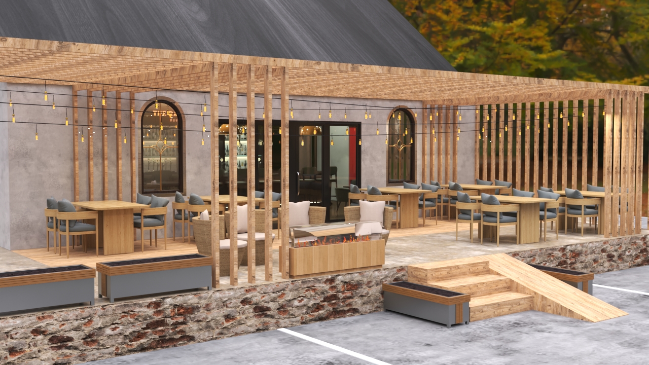 The Rabbit Hole Bar Patio