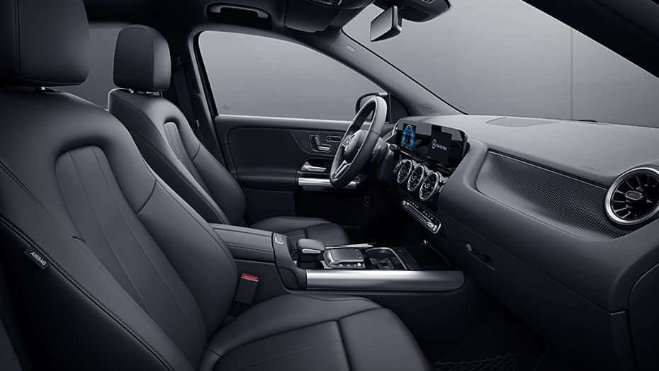 The Mercedes-Benz GLA's interior puts control of everything within easy reach.