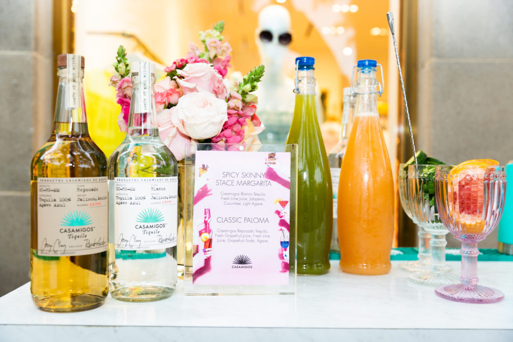 Casamigos cocktails at Alice + Olivia in Highland Park Village. (courtesy of Kaitlin Saragusa : BFA)  