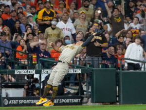 Houston Astros faced the San Diego Padres in game one of a weekend series at Minute Maid Park