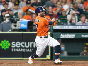 Houston Astros faced the San Diego Padres in game one of a weekend series at Minute Maid Park