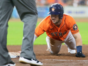 Houston Astros faced the San Diego Padres in game one of a weekend series at Minute Maid Park