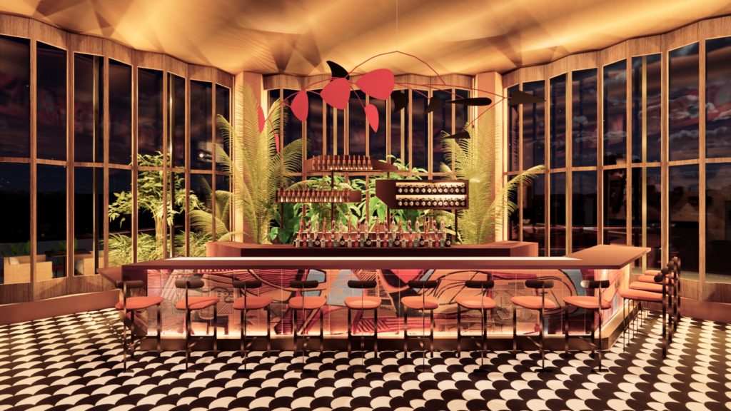 The Lymbar is going to be one of the new restaurants in the Ion. (Rendering by Gin Design Group)