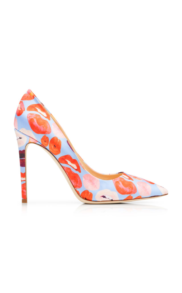 Brandon Maxwell lip print pump. (Photo courtesy of Brandon Maxwell)