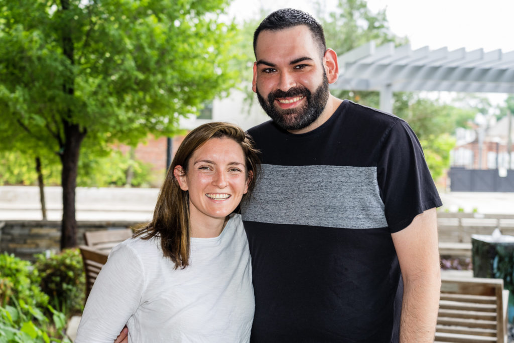 Catherine Murray, Joel Bazan at the Women of Wardrobe Spring Fling (Photo by Nikki Rosenberg)