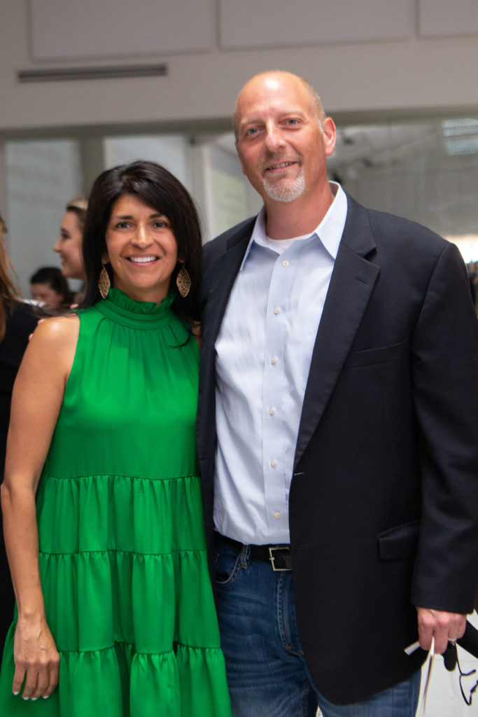 Celina & Paul Cerone at the annual Catholic Charities luncheon at Life HTX. (Photo by Michelle Watson (CatchLightGroup.com))