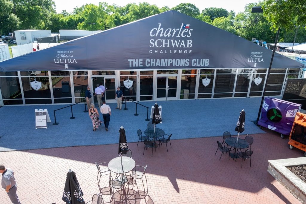 The Charles Schwab Campion's Club gets in the swing.