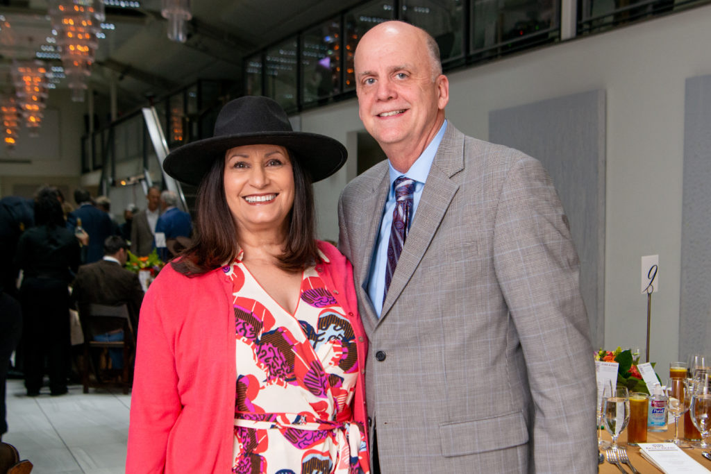 Cynthia & David Colbert III at the annual Catholic Charities luncheon at Life HTX. (Photo by Michelle Watson (CatchLightGroup.com))