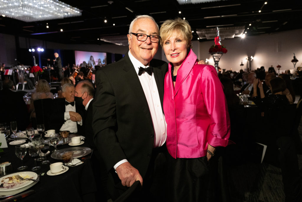 Dr. Bob Wilkins & Mary Ann Reynolds at the Virtuosi of Houston 25th anniversary gala. (Photo by Daniel Ortiz)